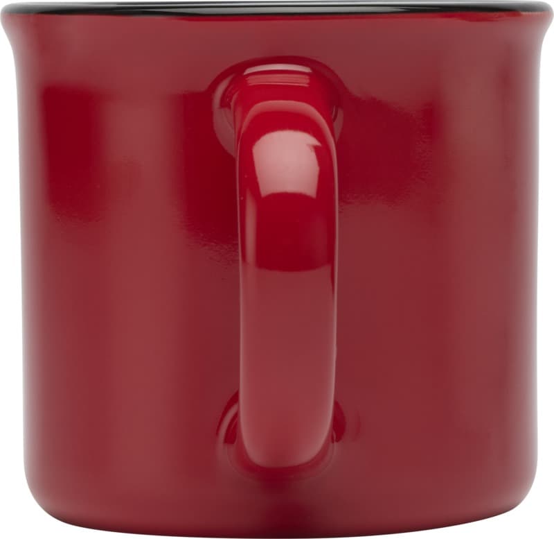 Bari 240 ml ceramic mug with glossy finish 8