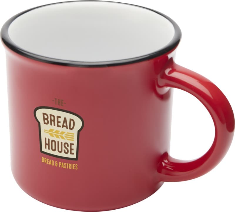 Bari 240 ml ceramic mug with glossy finish 10