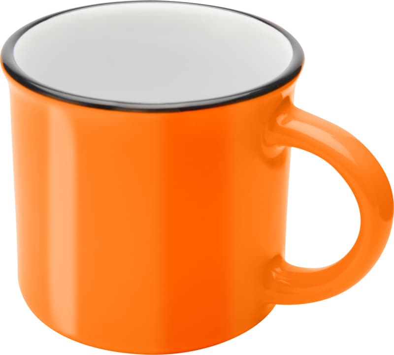 Bari 240 ml ceramic mug with glossy finish 11