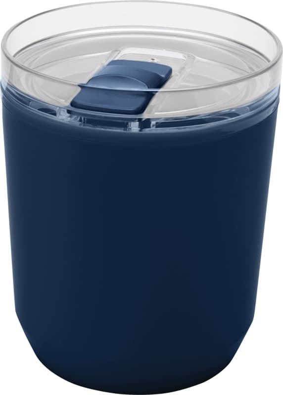 Hudson 180 ml recycled plastic double-wall tumbler 22
