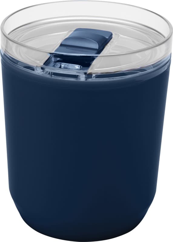 Hudson 180 ml recycled plastic double-wall tumbler 26