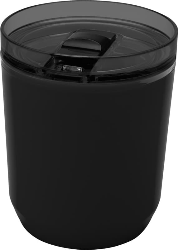 Hudson 180 ml recycled plastic double-wall tumbler 33