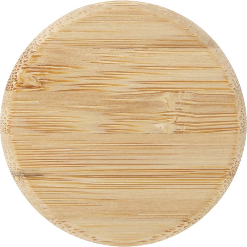 Porto 500 ml glass water bottle with silicone handle and bamboo lid  24