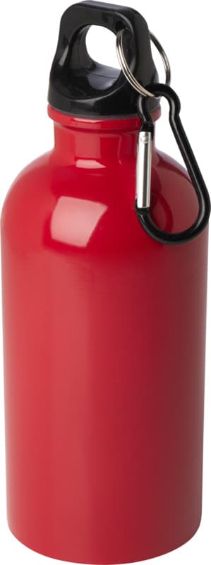 Oregon 400 ml RCS certified single wall stainless steel water bottle with carabiner 11