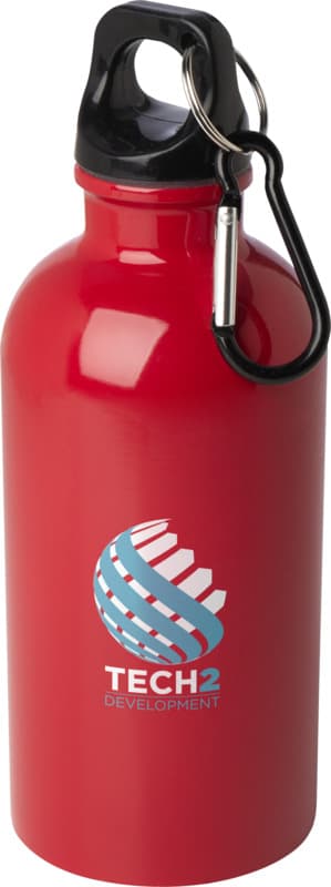 Oregon 400 ml RCS certified single wall stainless steel water bottle with carabiner 15