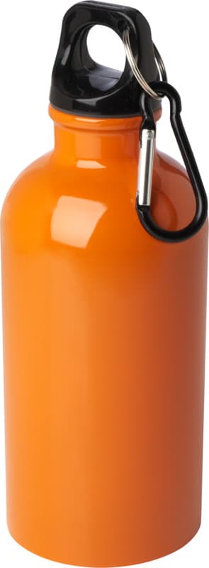 Oregon 400 ml RCS certified single wall stainless steel water bottle with carabiner 16