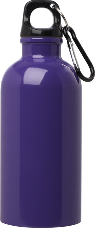Oregon 400 ml RCS certified single wall stainless steel water bottle with carabiner 22
