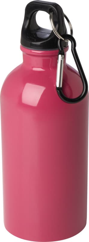 Oregon 400 ml RCS certified single wall stainless steel water bottle with carabiner 26