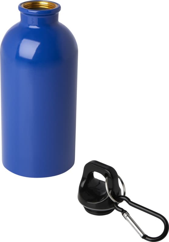 Oregon 400 ml RCS certified single wall stainless steel water bottle with carabiner 38