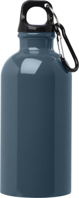Oregon 400 ml RCS certified single wall stainless steel water bottle with carabiner 42