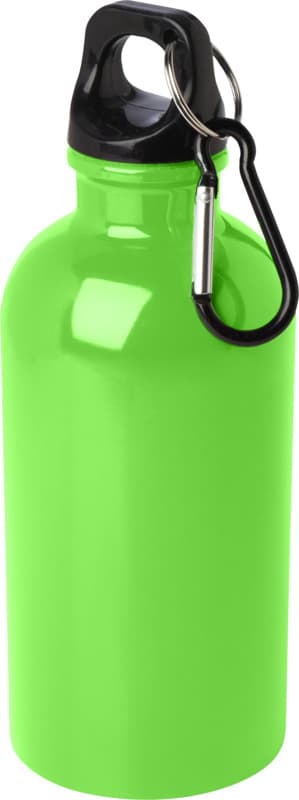 Oregon 400 ml RCS certified single wall stainless steel water bottle with carabiner 46