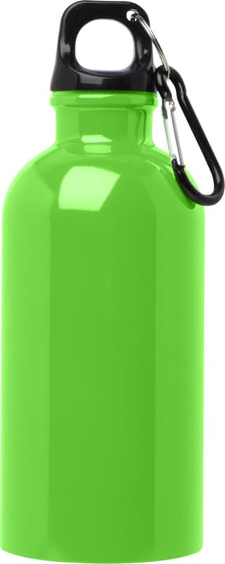 Oregon 400 ml RCS certified single wall stainless steel water bottle with carabiner 47
