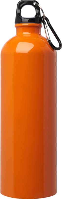 Oregon 750 ml RCS certified single wall stainless steel water bottle with carabiner 17