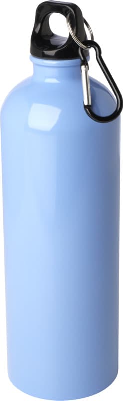 Oregon 750 ml RCS certified single wall stainless steel water bottle with carabiner 31