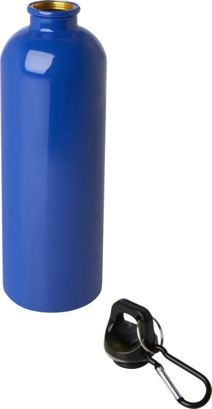 Oregon 750 ml RCS certified single wall stainless steel water bottle with carabiner 38