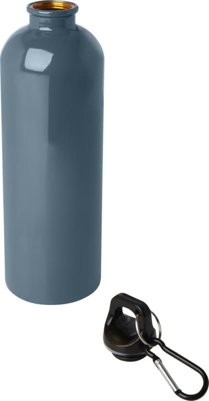 Oregon 750 ml RCS certified single wall stainless steel water bottle with carabiner 43