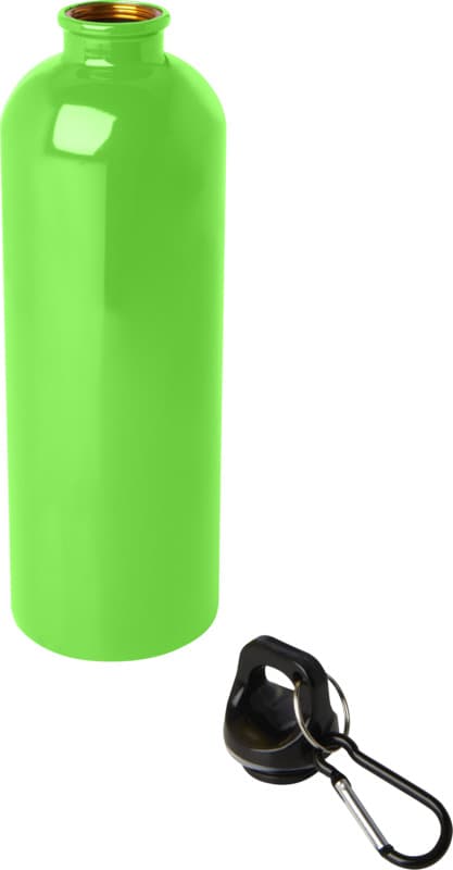 Oregon 750 ml RCS certified single wall stainless steel water bottle with carabiner 48