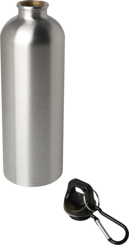 Oregon 750 ml RCS certified single wall stainless steel water bottle with carabiner 53