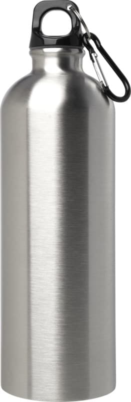 Oregon 750 ml RCS certified single wall stainless steel water bottle with carabiner 52