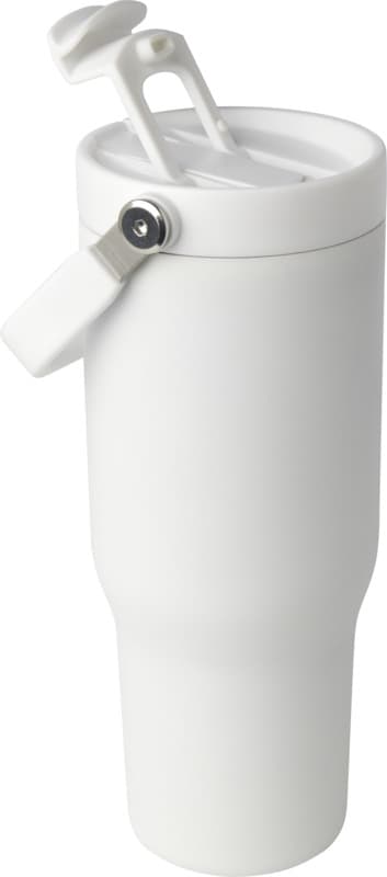 Bronx 900 ml RCS recycled stainless steel copper vacuum insulated tumbler with dual function lid 5