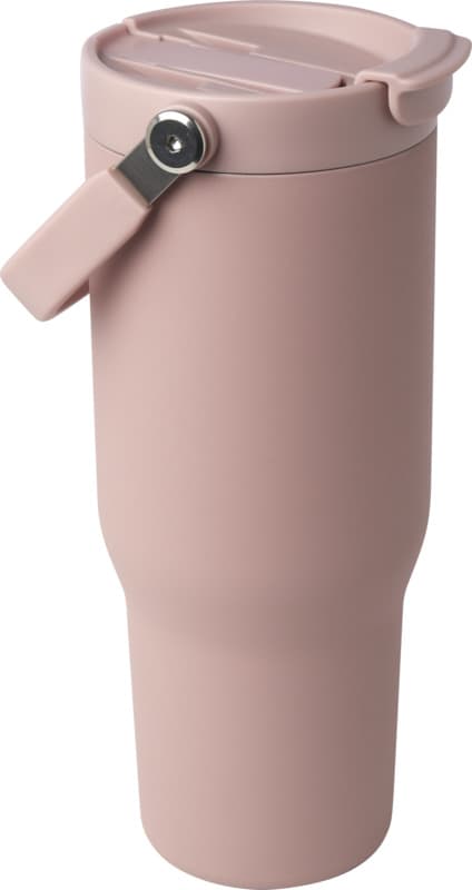 Bronx 900 ml RCS recycled stainless steel copper vacuum insulated tumbler with dual function lid 9