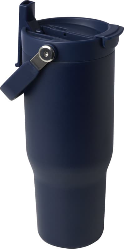 Bronx 900 ml RCS recycled stainless steel copper vacuum insulated tumbler with dual function lid 19