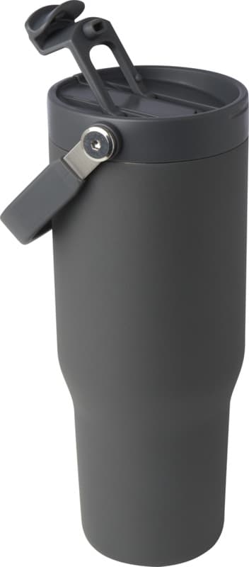 Bronx 900 ml RCS recycled stainless steel copper vacuum insulated tumbler with dual function lid 27