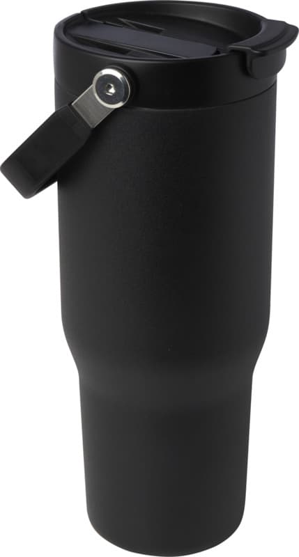 Bronx 900 ml RCS recycled stainless steel copper vacuum insulated tumbler with dual function lid 30