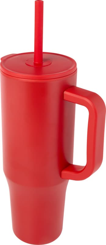 Brady 900 ml RCS certified insulated tumbler with silicone straw 7