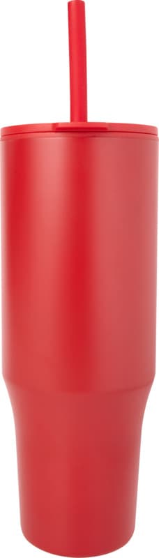 Brady 900 ml RCS certified insulated tumbler with silicone straw 8