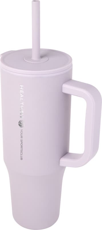 Brady 900 ml RCS certified insulated tumbler with silicone straw 18