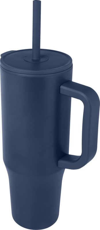 Brady 900 ml RCS certified insulated tumbler with silicone straw 25