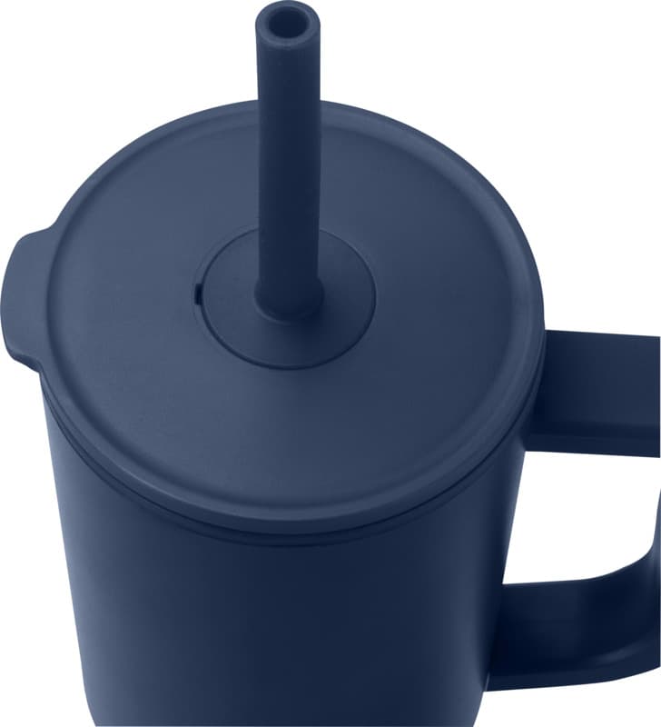 Brady 900 ml RCS certified insulated tumbler with silicone straw 28