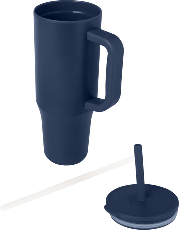 Brady 900 ml RCS certified insulated tumbler with silicone straw 27