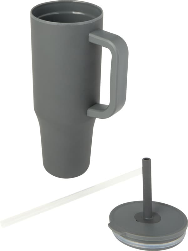 Brady 900 ml RCS certified insulated tumbler with silicone straw 33