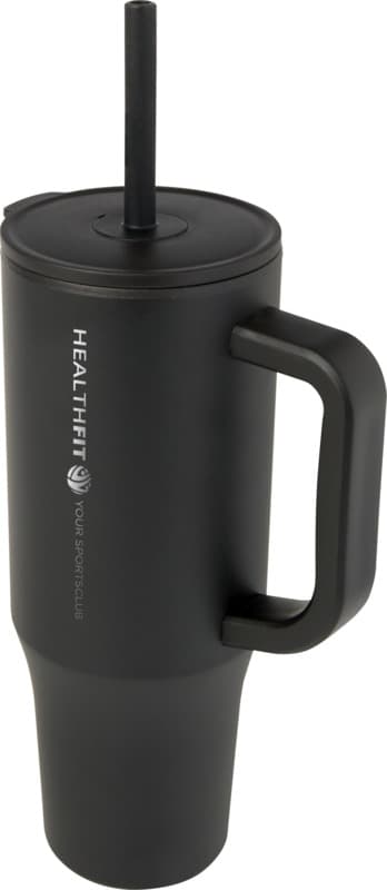 Brady 900 ml RCS certified insulated tumbler with silicone straw 42