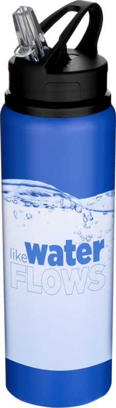 Fitz 800 ml RCS recycled single wall stainless steel water bottle 12