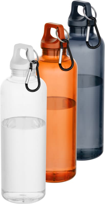 Oregon 750 ml RCS recycled plastic water bottle with carabiner 30