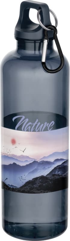 Oregon 750 ml RCS recycled plastic water bottle with carabiner 31