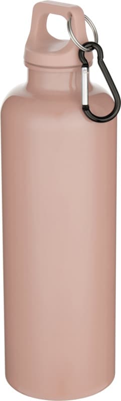 Oregon 750 ml solid colour RCS recycled plastic water bottle with carabiner   13