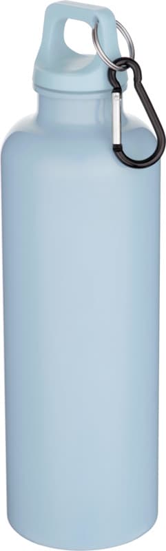 Oregon 750 ml solid colour RCS recycled plastic water bottle with carabiner   17