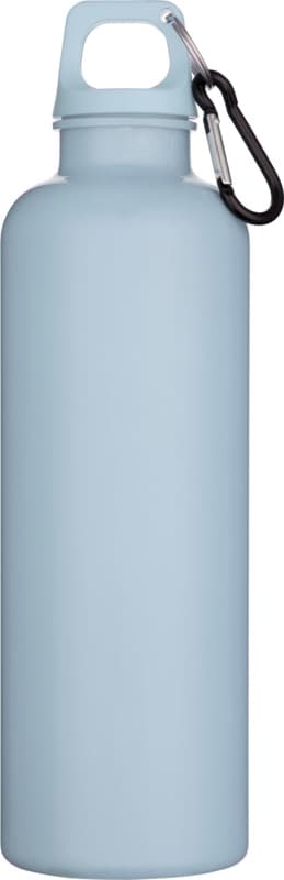 Oregon 750 ml solid colour RCS recycled plastic water bottle with carabiner   18