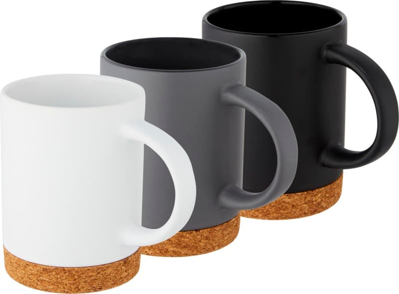 Neiva 425 ml ceramic mug with cork base 5