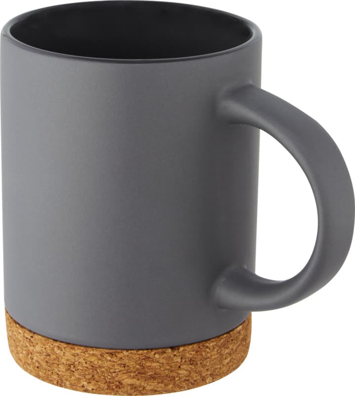 Neiva 425 ml ceramic mug with cork base 7