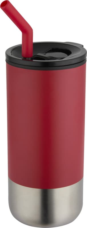 Grayson 480 ml RCS recycled insulated tumbler with straw 7