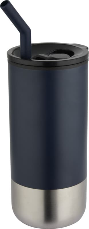 Grayson 480 ml RCS recycled insulated tumbler with straw 13