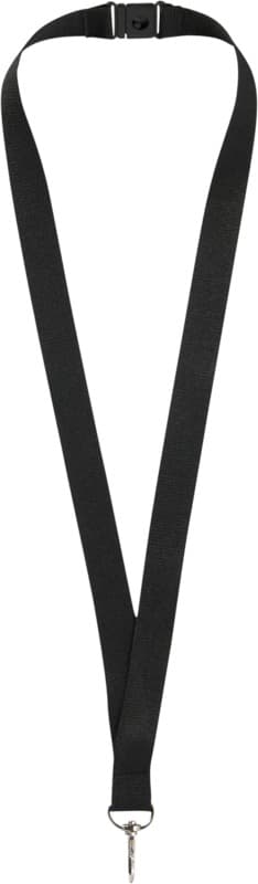 Lago lanyard with break-away closure