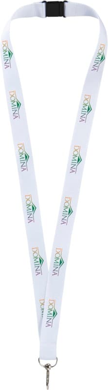 Lago lanyard with break-away closure 12