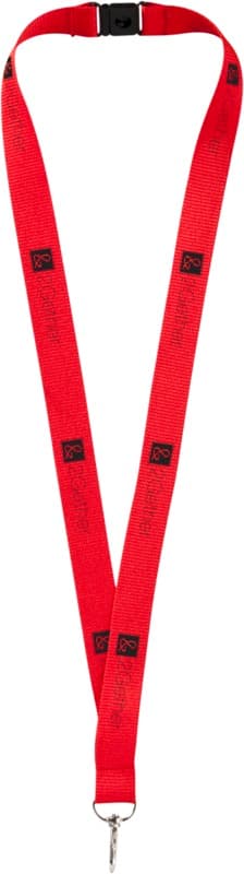 Lago lanyard with break-away closure 15