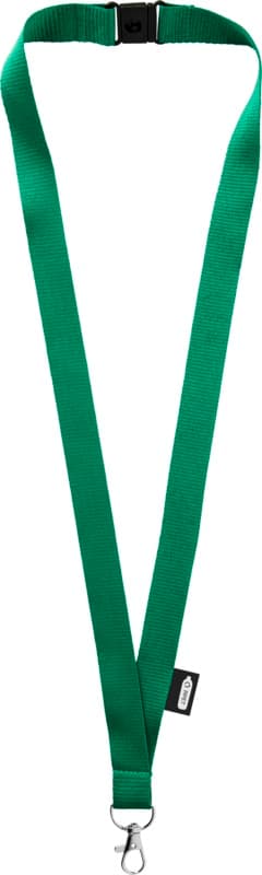 Tom recycled PET lanyard with breakaway closure 13